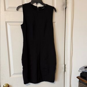 Armani Exchange Black Mini Dress